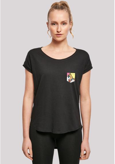 футболка Looney Tunes Lola Bunny Face Faux Pocket