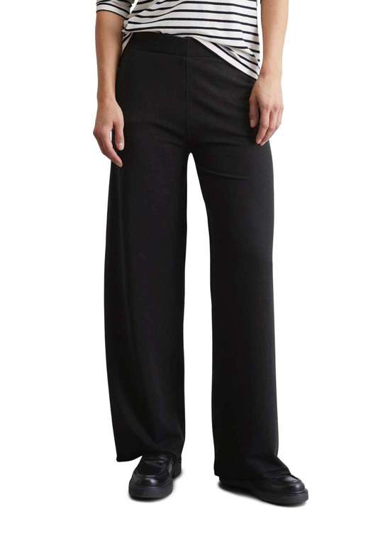 Брюки из джерси aus softem Organic-Cotton-Viskose-Mix