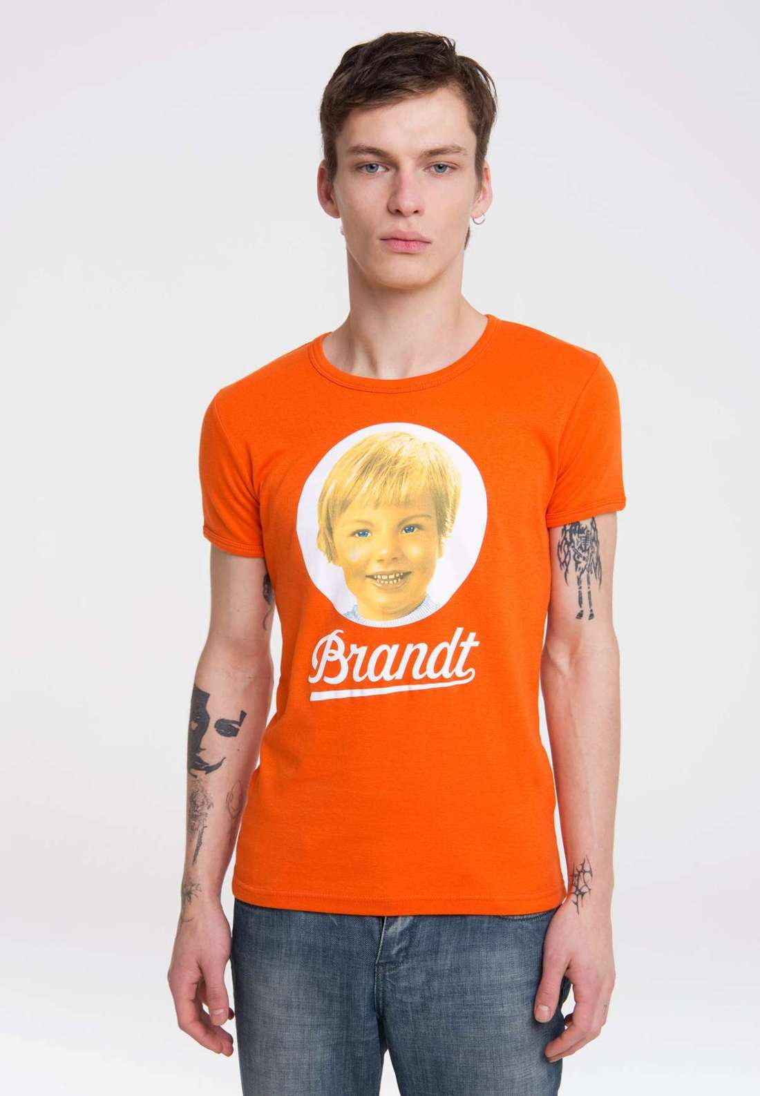 Футболка с принтом Brandt Brandt Logo