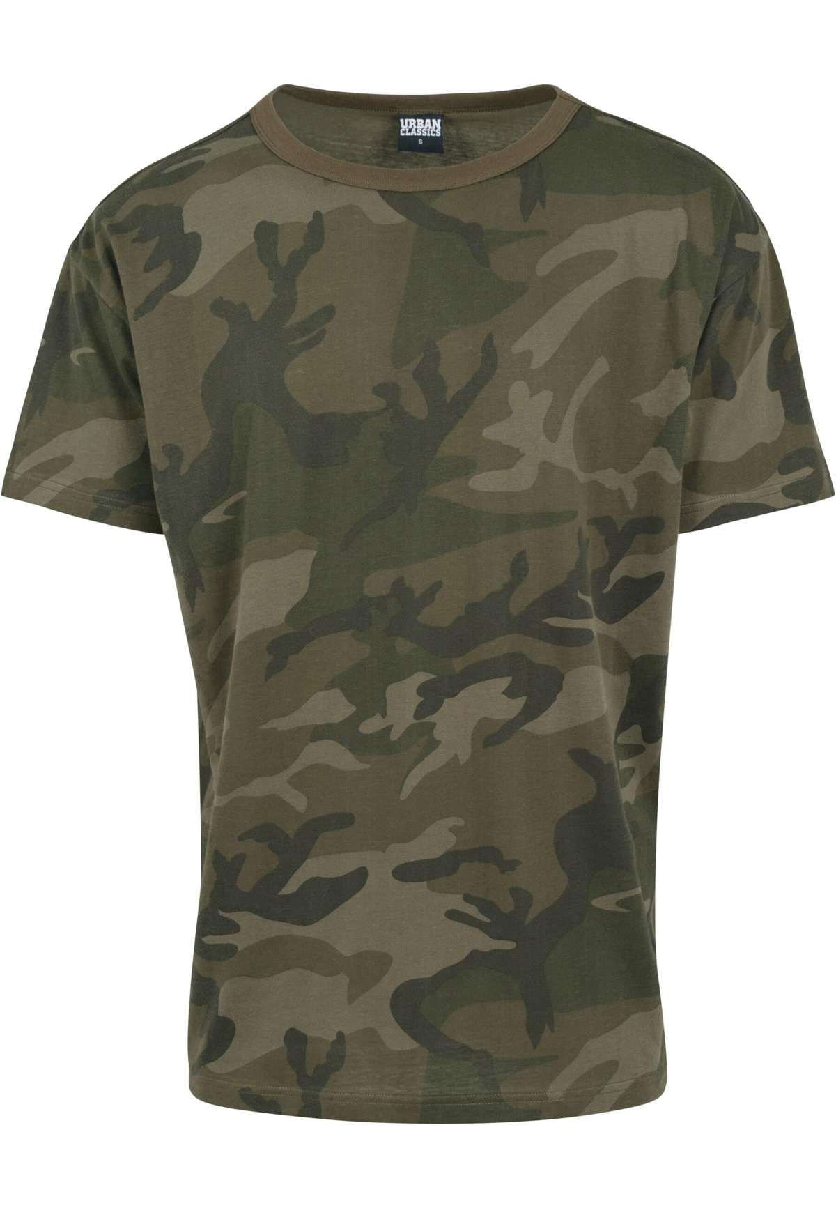 Рубашка с коротким рукавом Urban Classics Herren Camo Oversized Tee