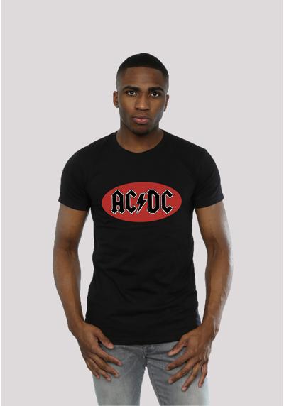 футболка ACDC Red Circle Logo fur Kinder & Herren