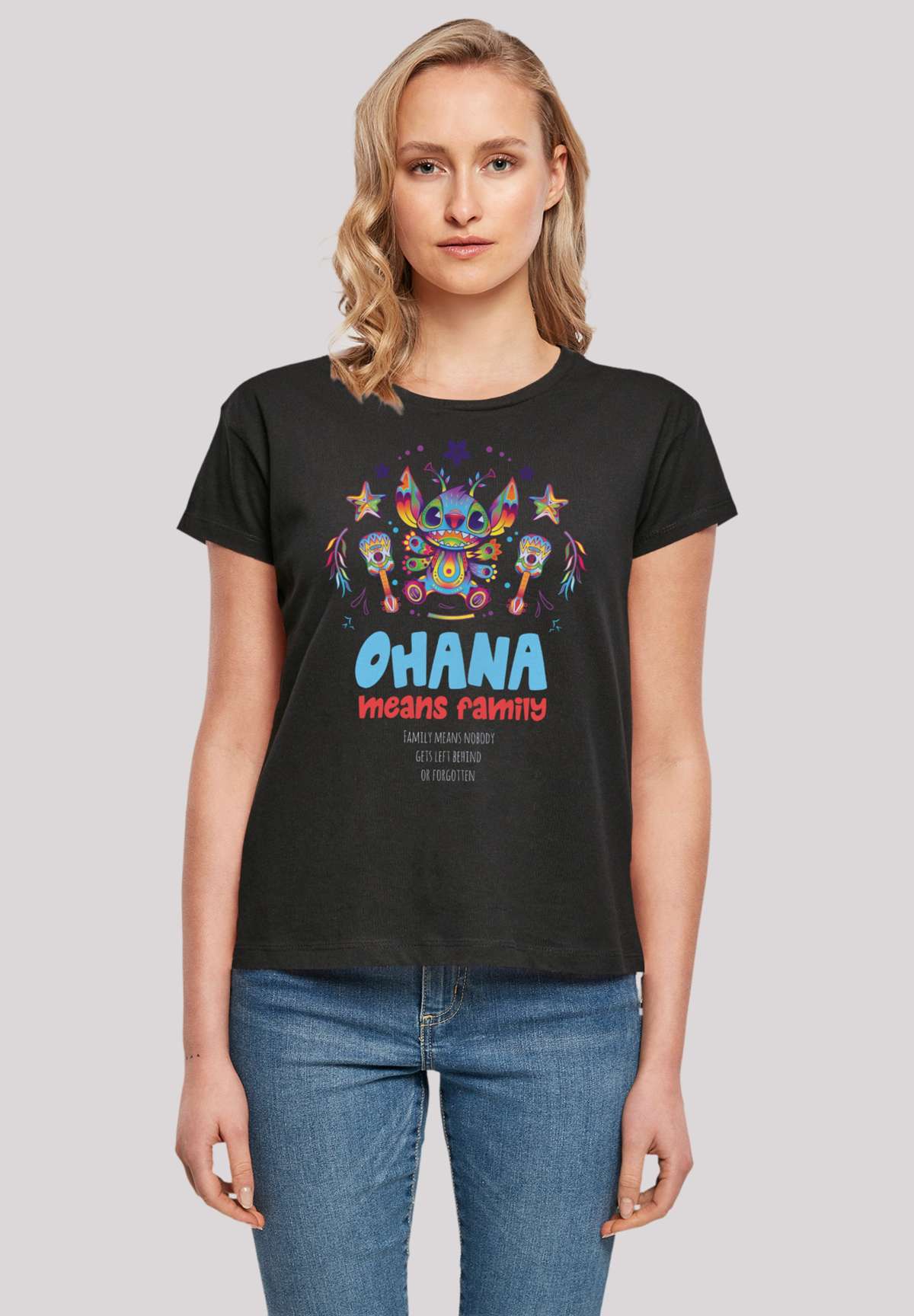 футболка Disney Lilo & Stitch Ohana Mexico