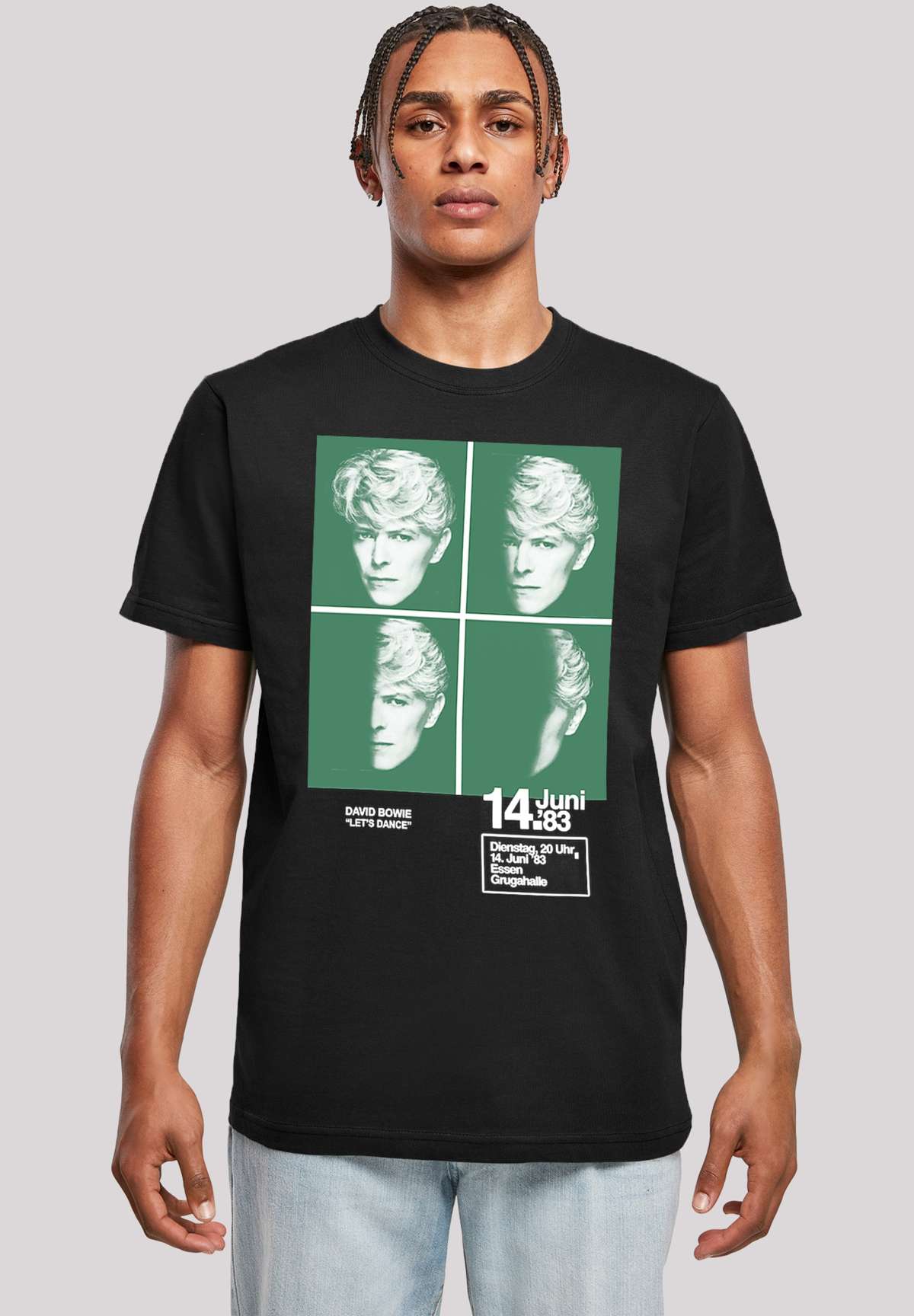 футболка David Bowie 1983 Concert Poster