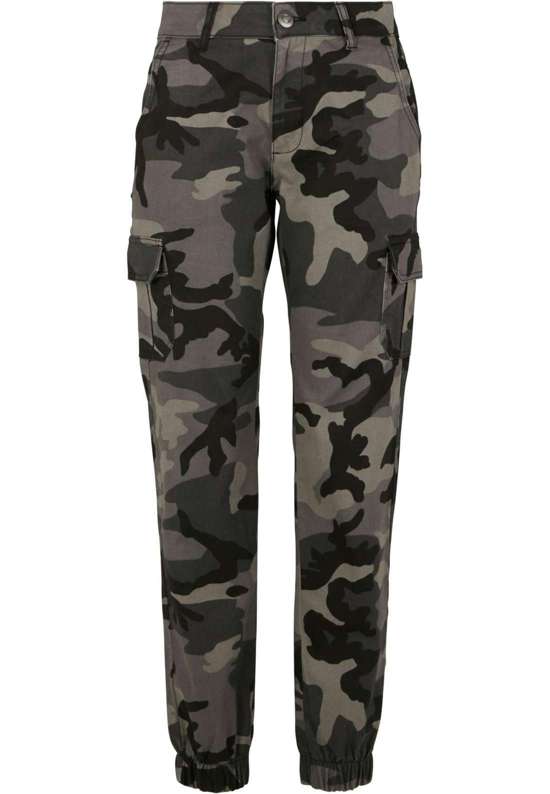 Брюки-карго Urban Classics Damen Ladies High Waist Camo Cargo Pants