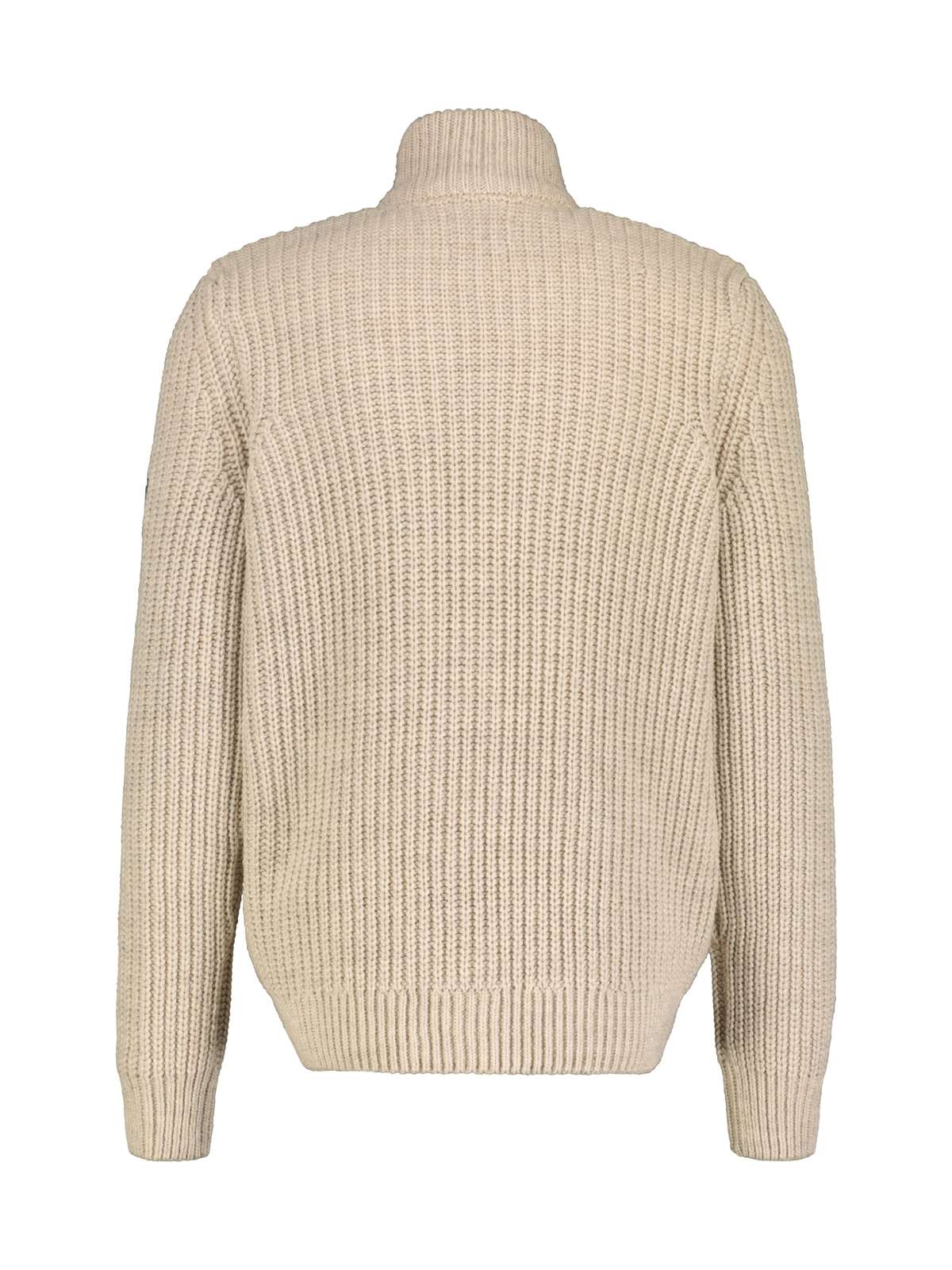 Кардиган LERROS Kabel-Strickjacke mit Schurwollanteil