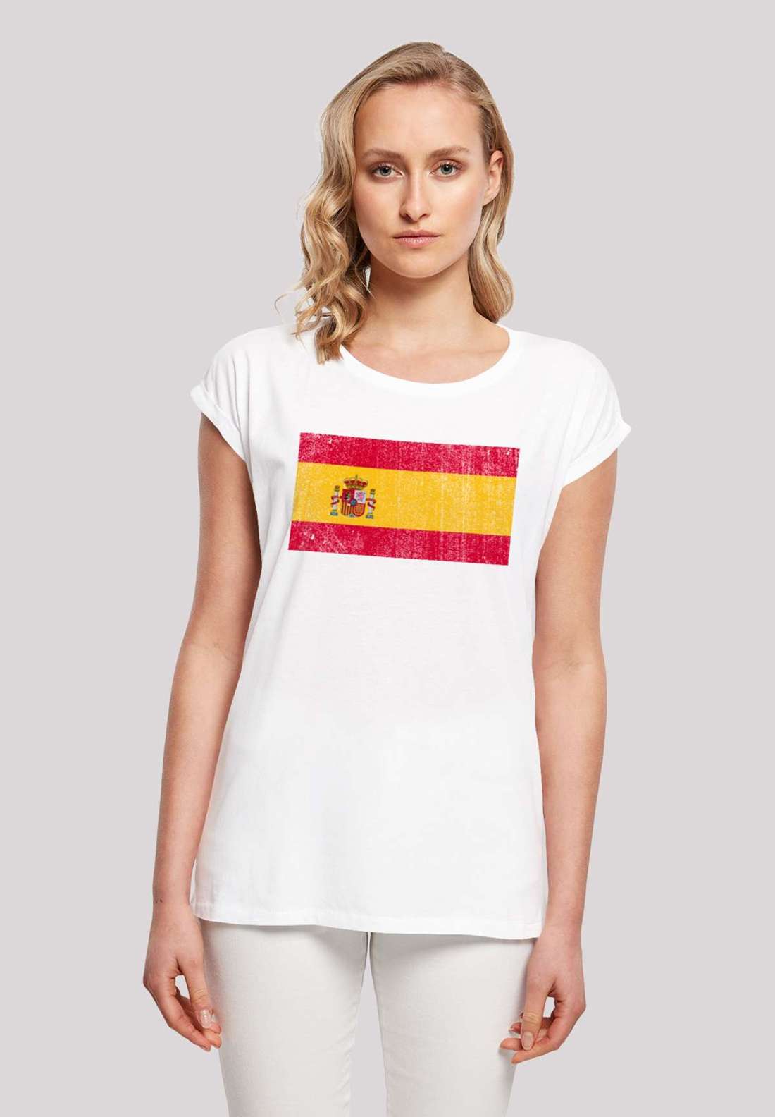 футболка Spain Spanien Flagge distressed