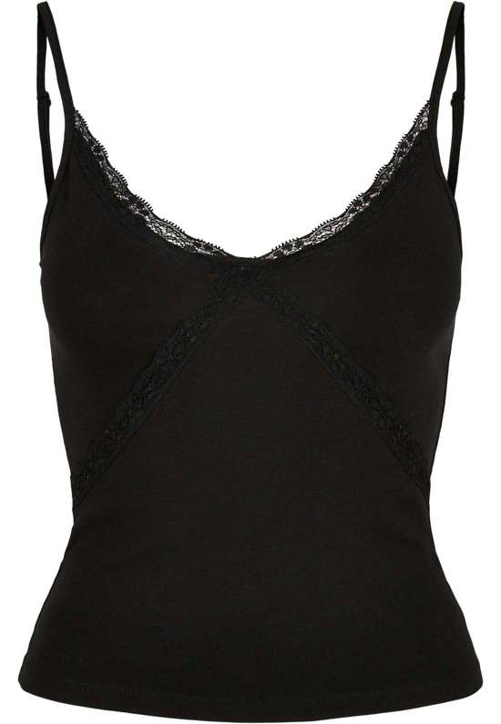 Мышечная рубашка Urban Classics Damen Ladies Lace 90´s Top