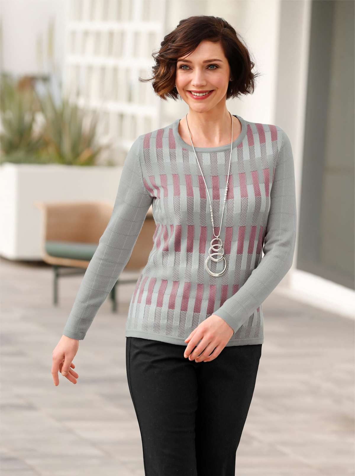 Свитер с круглым вырезом Pullover