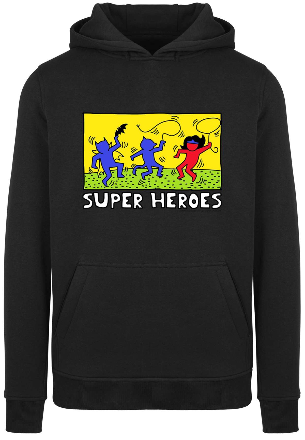 толстовка Herren Batman Pop Art -WHT with Fitted heavy hoody