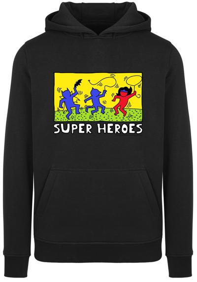 толстовка Herren Batman Pop Art -WHT with Fitted heavy hoody