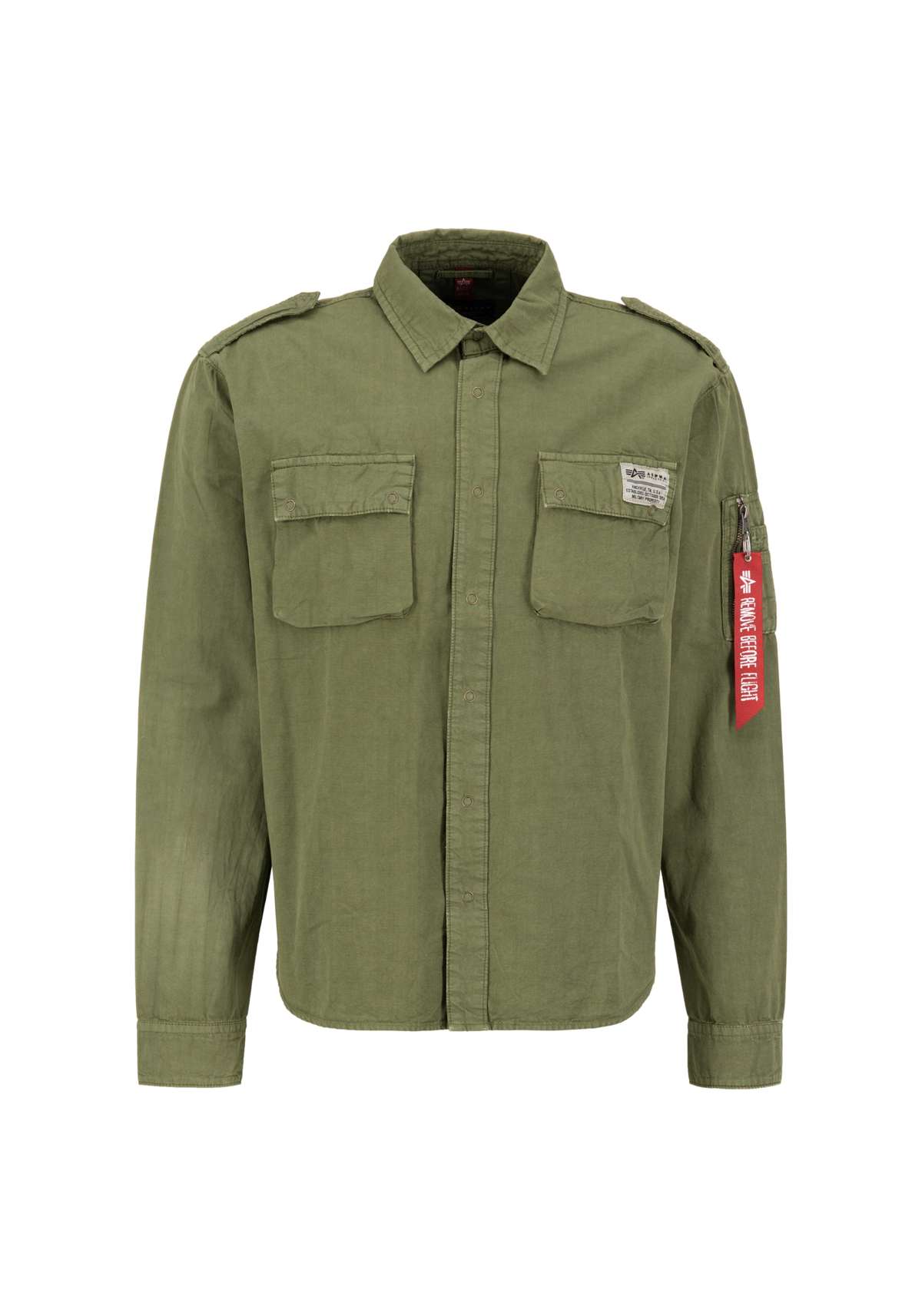 Рубашка оверсайз Men - Shirts Urban Military Shirt