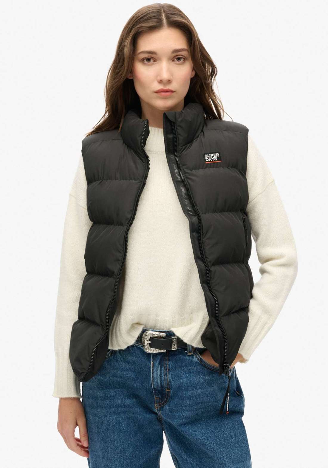 Стеганый жилет SPORTS PUFFER GILET