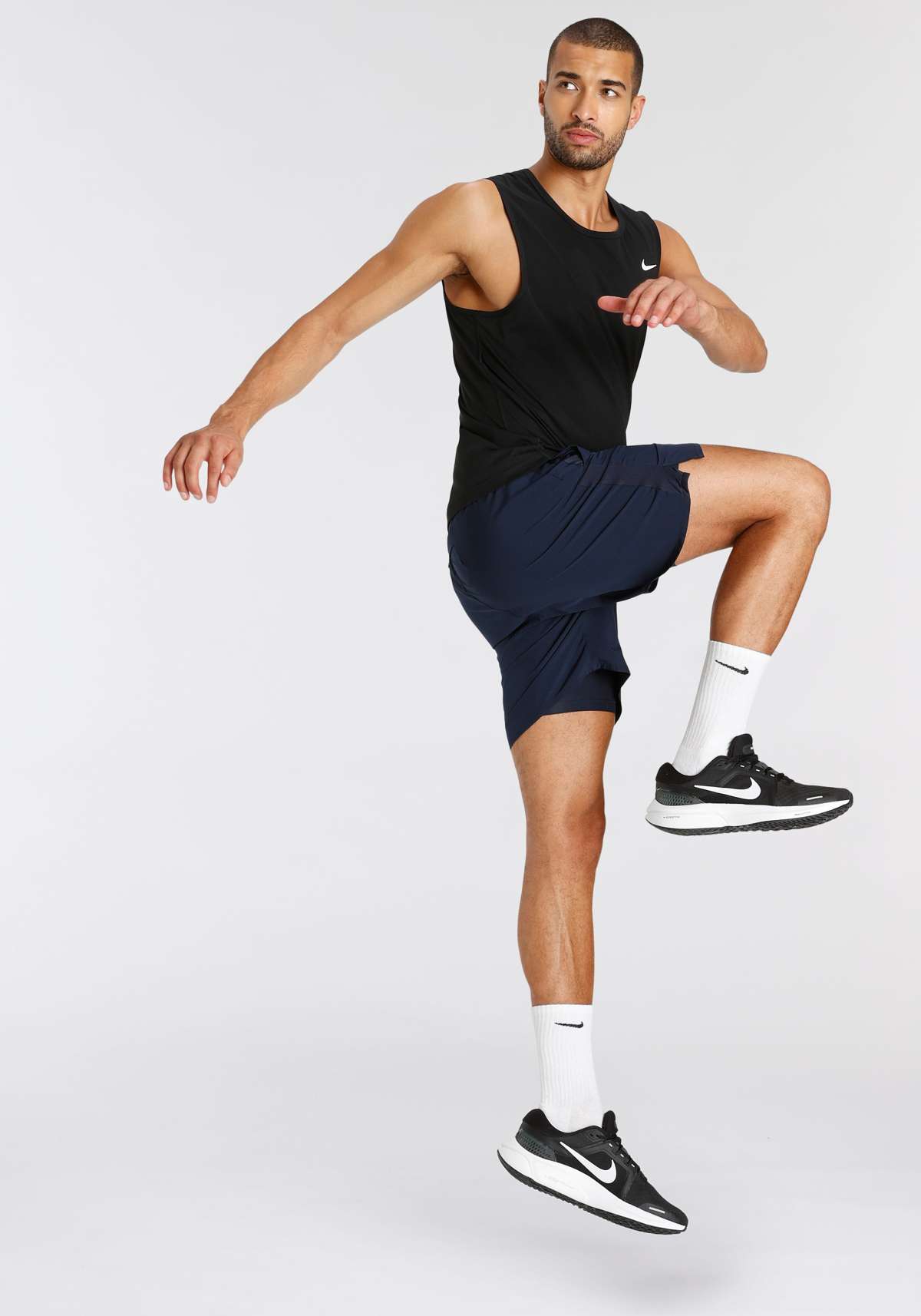 Шорты для бега DRI-FIT CHALLENGER MEN`S ` -IN-1 VERSATILE SHORTS