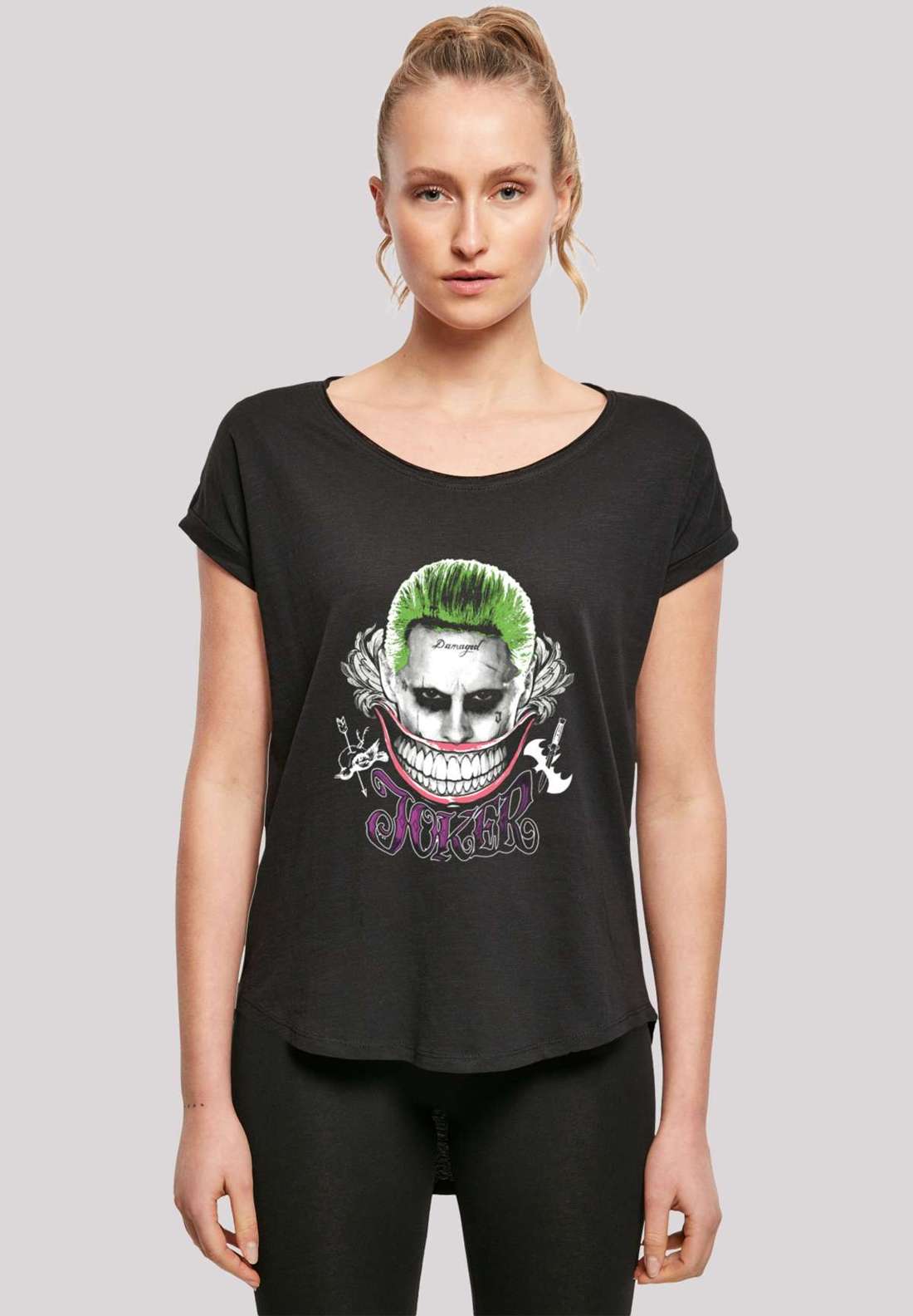 футболка Suicide Squad Joker Coloured Smile