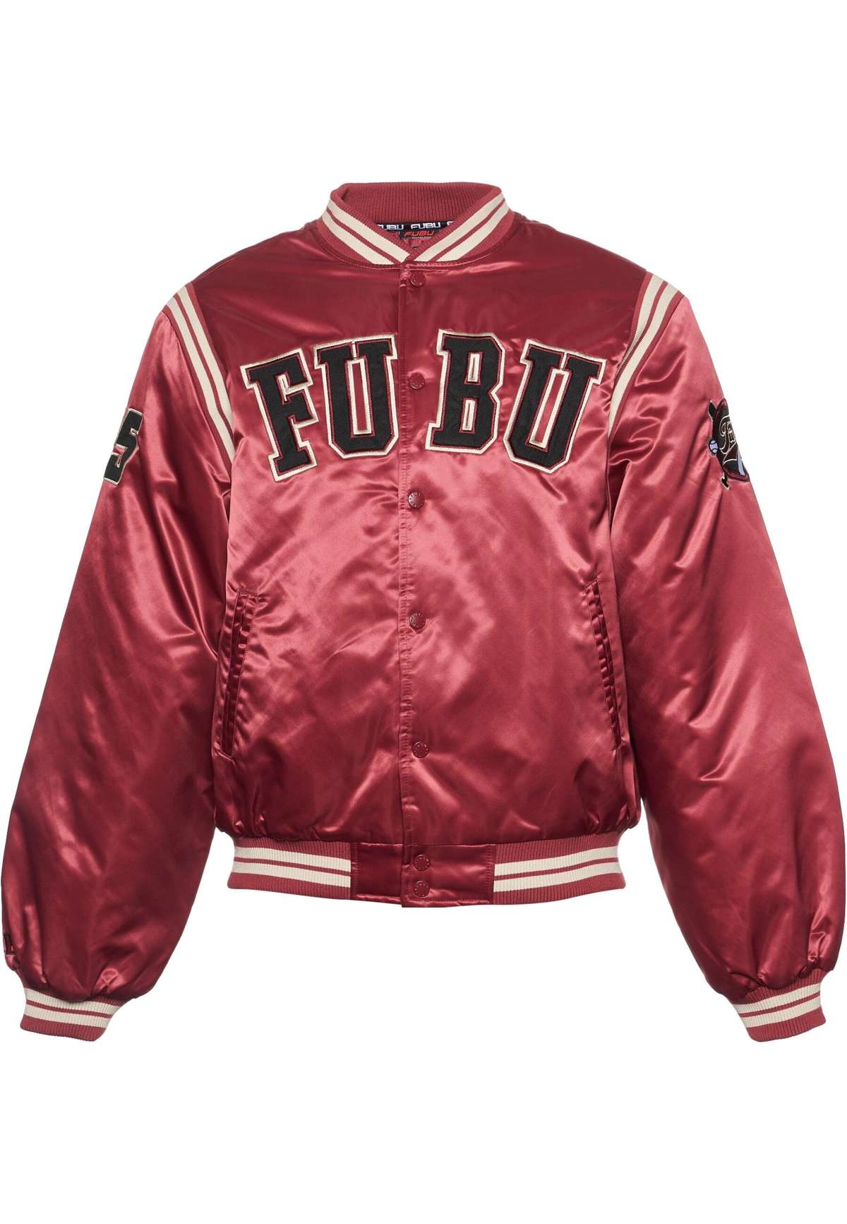 куртка колледжа Herren FM233-001-2 FUBU College Satin Varsity Jacket
