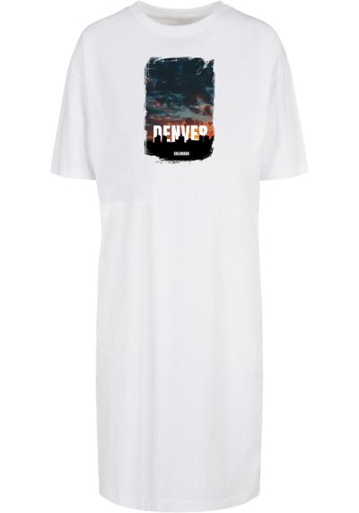 Платье-рубашка Damen Ladies Denver Organic Oversized Slit Tee Dress