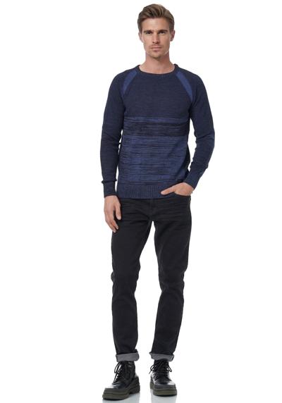 Вязаный свитер в спортивном стиле. RUSTY NEAL Knitwear