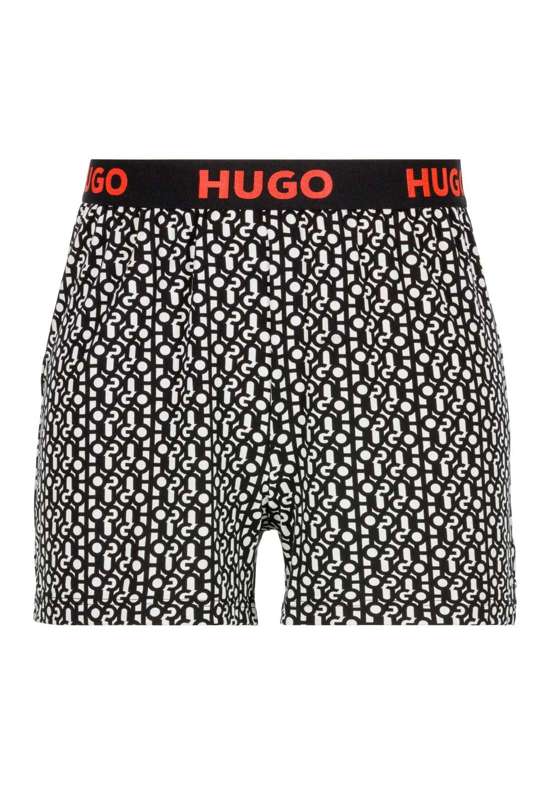 Шорты с эластичным поясом с логотипом UNITE_SHORTS PRINTED