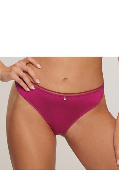 Шнурок с тонким кружевом и мягким материалом microtouch.