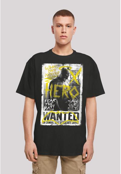 футболка Batman v Superman Superheld Wanted Poster