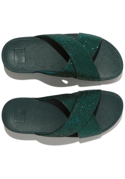 мюли на танкетке Lulu Glitterball Slide