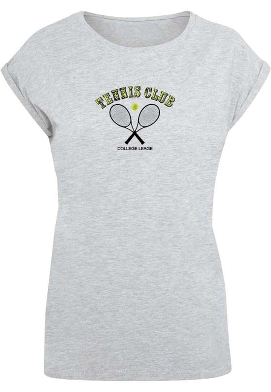 футболка Damen Ladies Tennis Club Extended Shoulder Tee