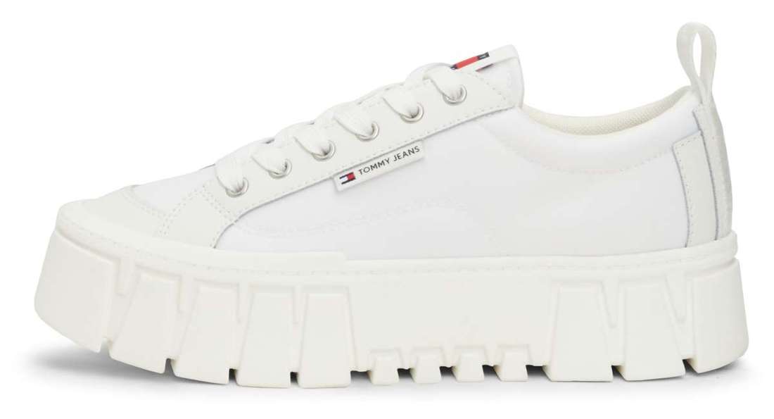 кроссовки на платформе TJW VULC FLATFORM LC MIX MEDIA