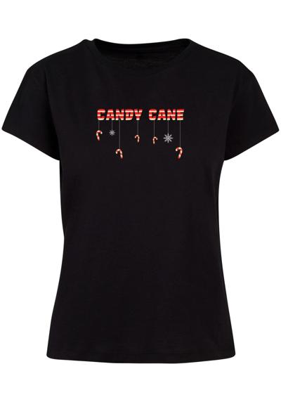футболка Damen Ladies Candy Cane Box Tee