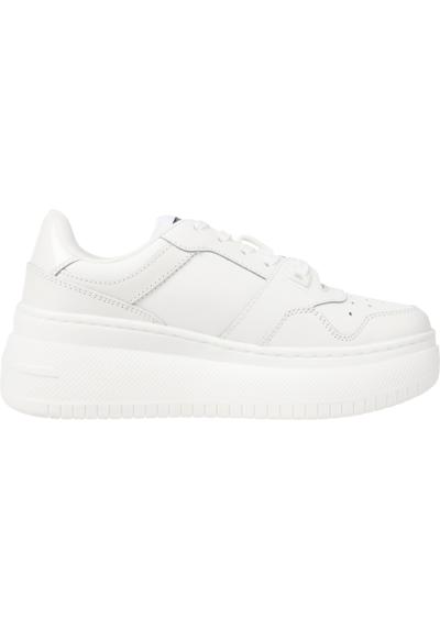 Кроссовки на танкетке с декоративным элементом Tommy Jeans TJW RETRO BASKET FLATFORM CHARM