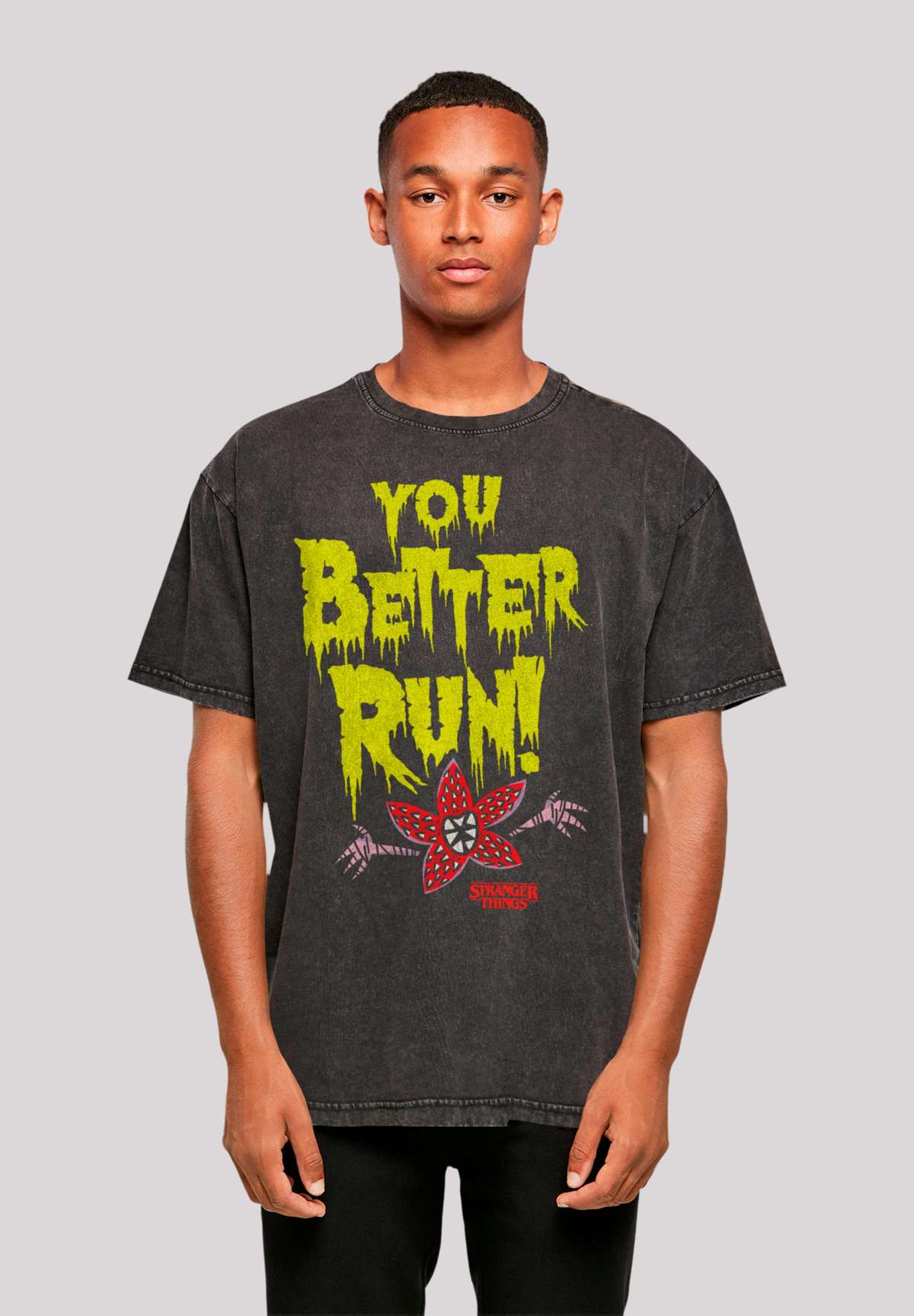 футболка Stranger Things You Better Run Netflix TV Series