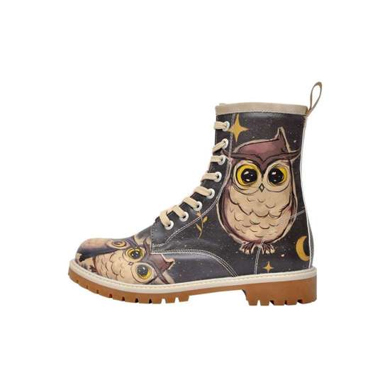 ботинки на шнуровке Damen Boots Owls Family Vegan Damen Boots / female