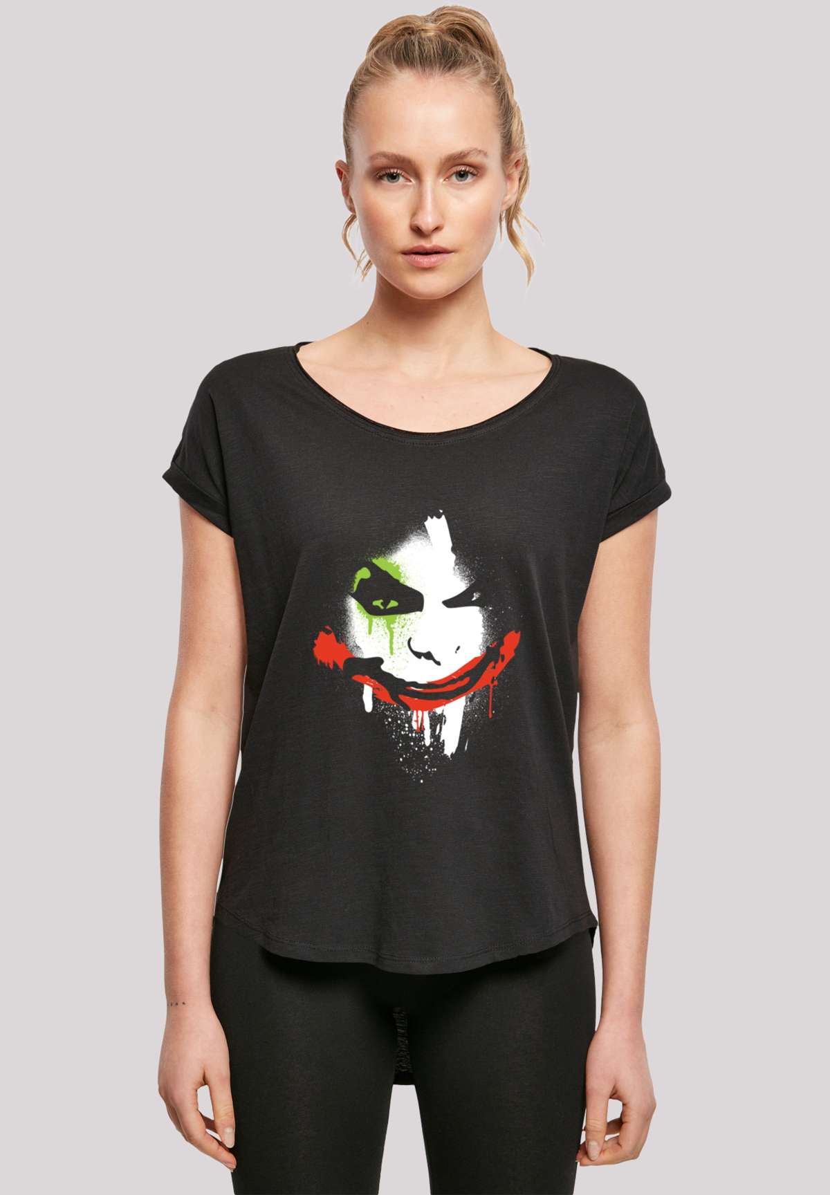 футболка DC Comics Batman Arkham City Joker Face