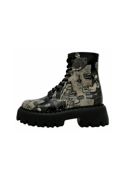 ботинки челси Damen Navy Supper BlackWhite Vegan Damen Boots / female