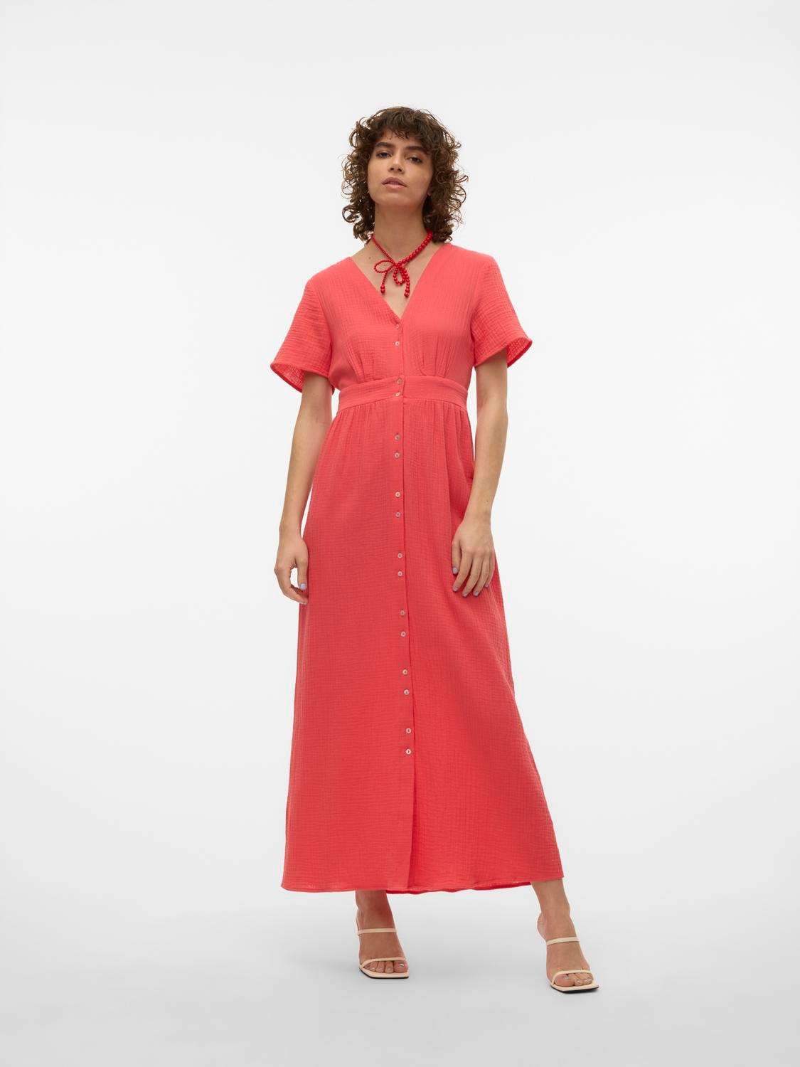 Платье макси VMNATALI SS ANKLE DRESS WVN GA SPE