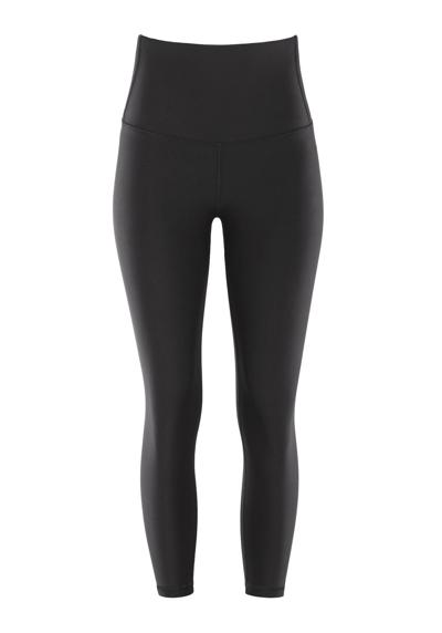 Леггинсы с V-образной аппликацией и центральным поясом. 7/8-Tights HWL317C