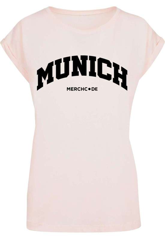 футболка Damen Ladies Munich Wording - T-Shirt