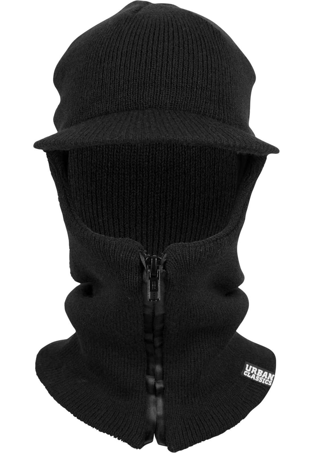 шапочки Urban Classics Unisex Zipped Balaclava Visor