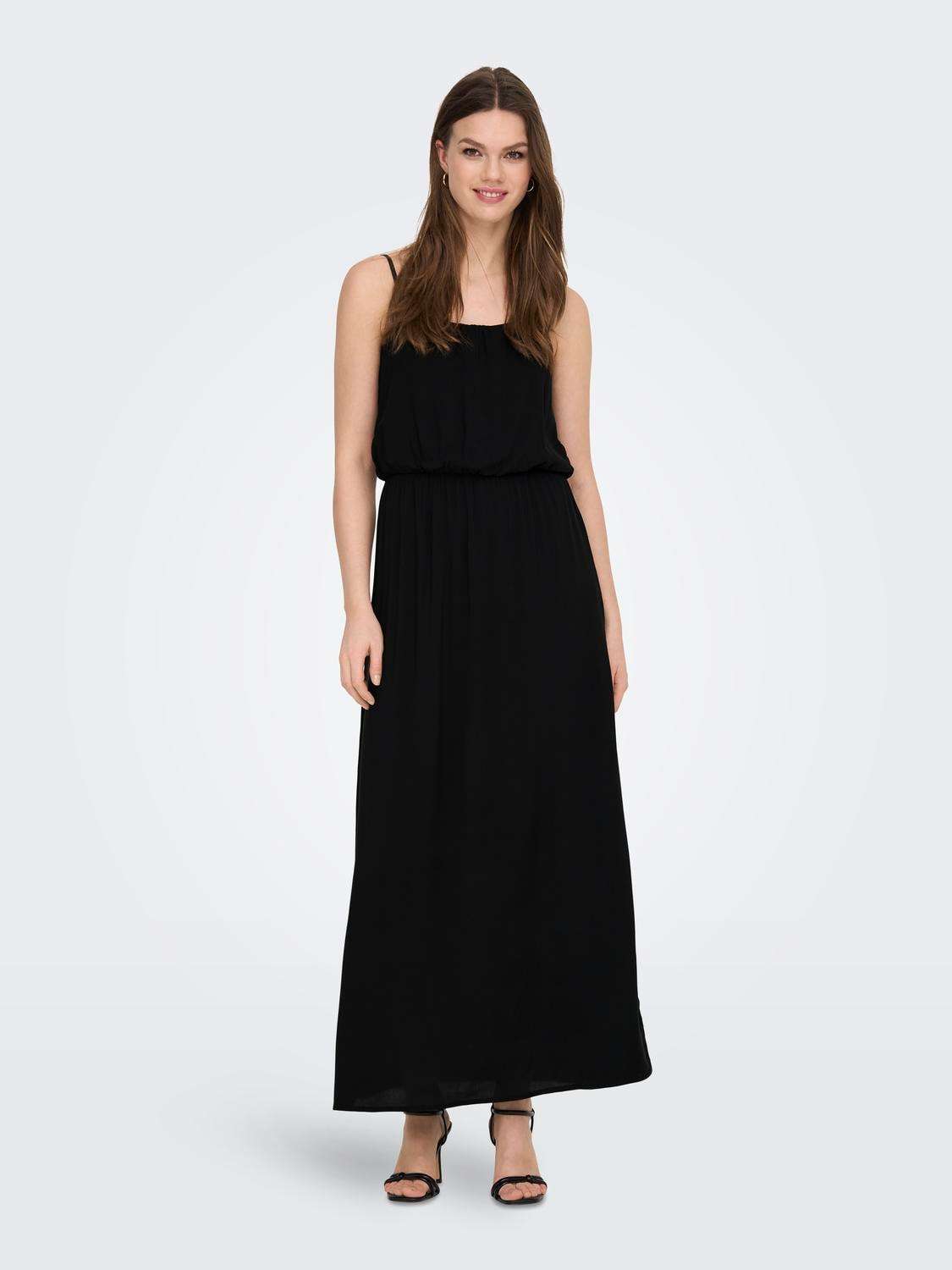 Платье макси ONLNOVA LIFE VIS STRAP MAXI DRESS SOLID