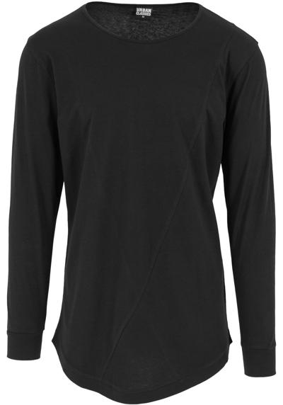 Рубашка с длинным рукавом Urban Classics Herren Long Shaped Fashion L/S Tee