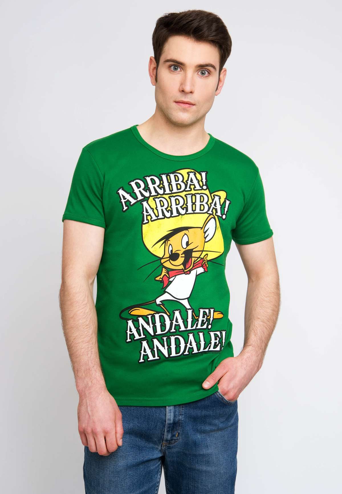 Футболка с принтом Speedy Gonzales Looney Tunes - Arriba! Andale!