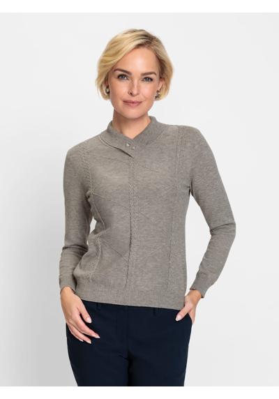 свитер с V-образным вырезом Pullover