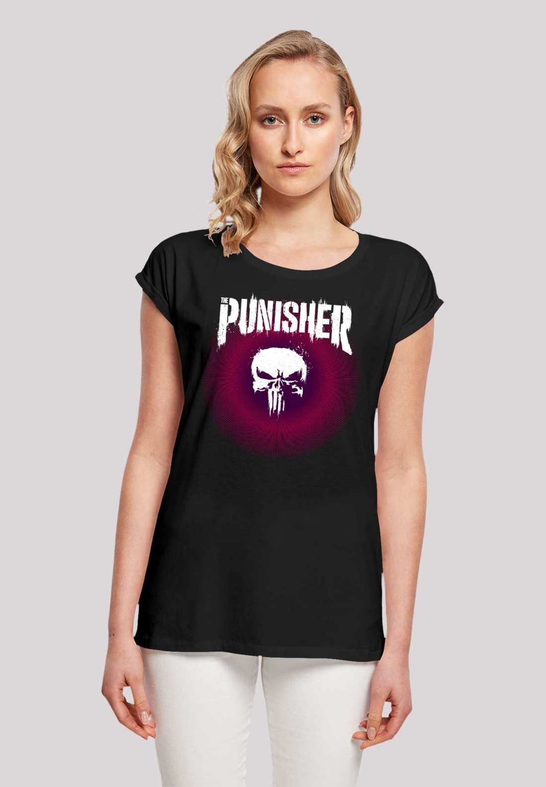футболка Marvel Punisher Psychedelic Warface