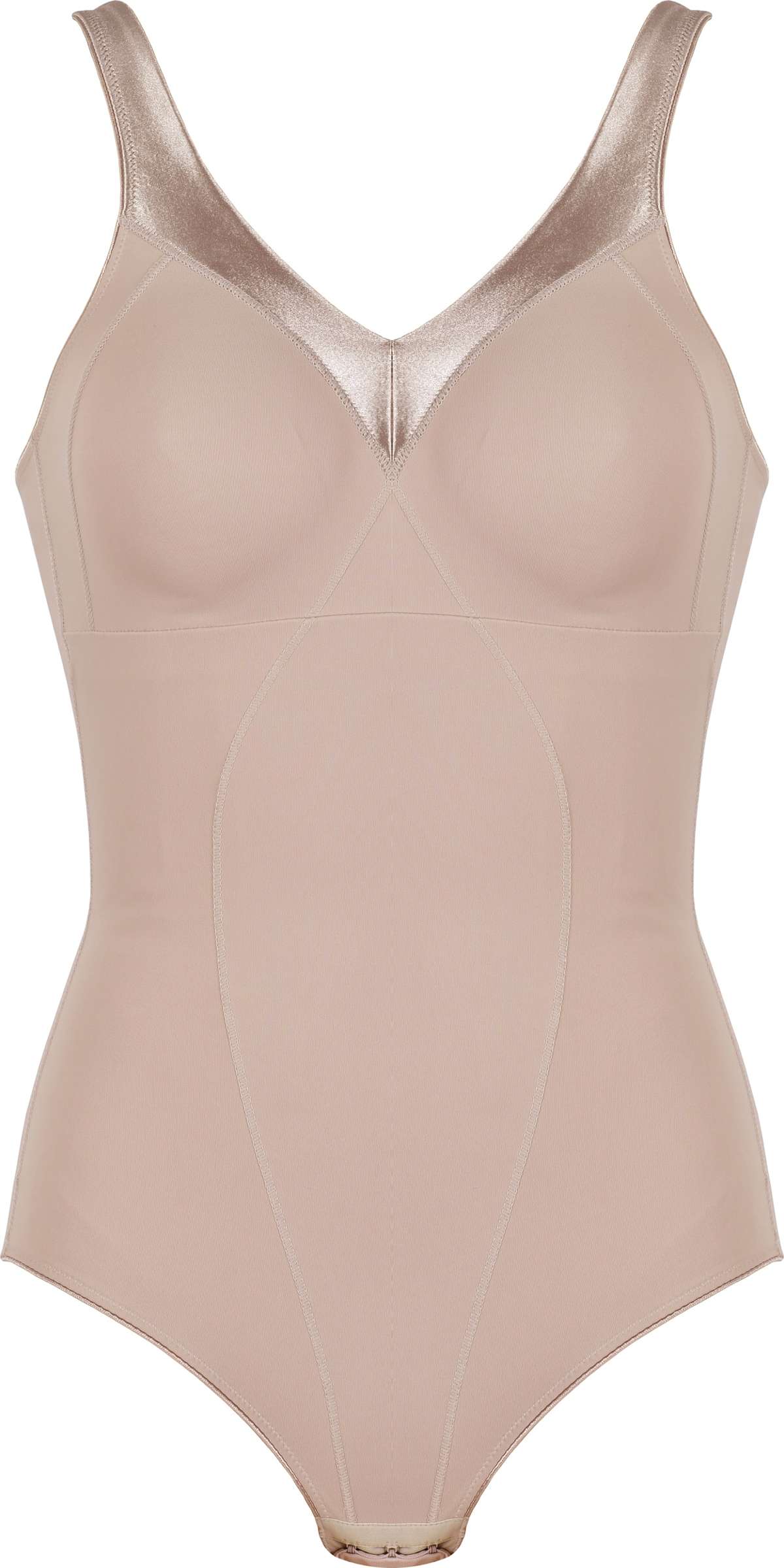 Боди с контрастной окантовкой по вырезу. Minimizer Body