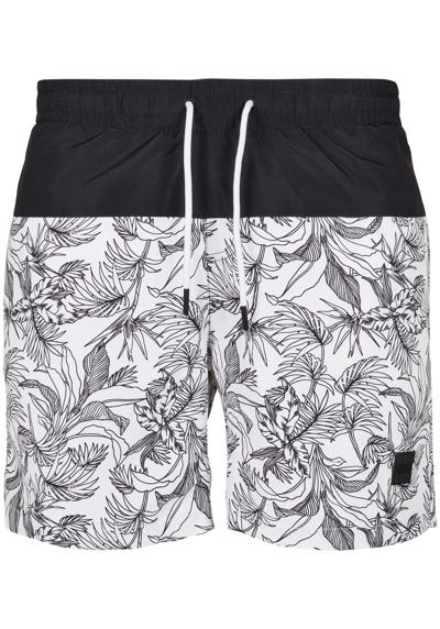 Шорты для плавания Urban Classics Herren Low Block Pattern Swim Shorts