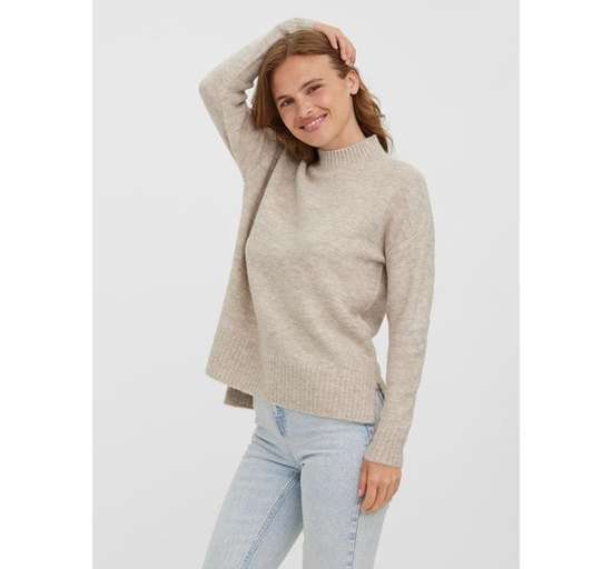 Свитер с воротником-стойкой VMLEFILE OVERSIZE BOXY BLOUSE GA NOOS