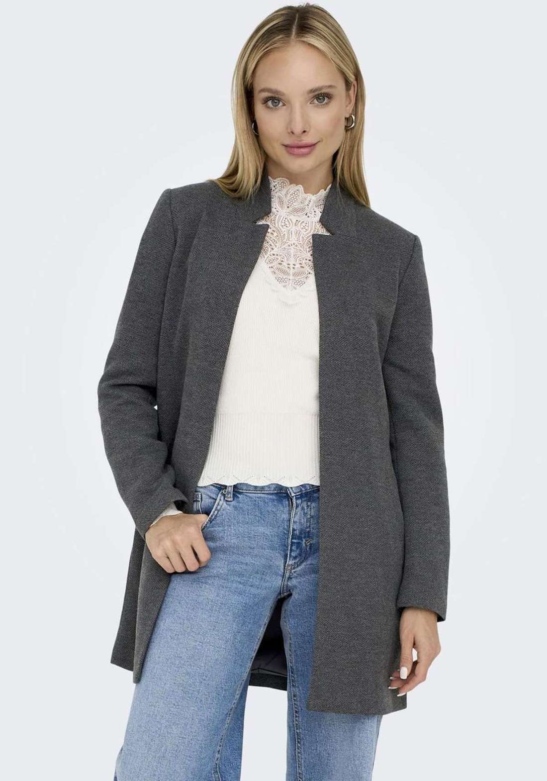 Короткое пальто ONLSOHO-LINEA L/S COATIGAN CC PNT RP