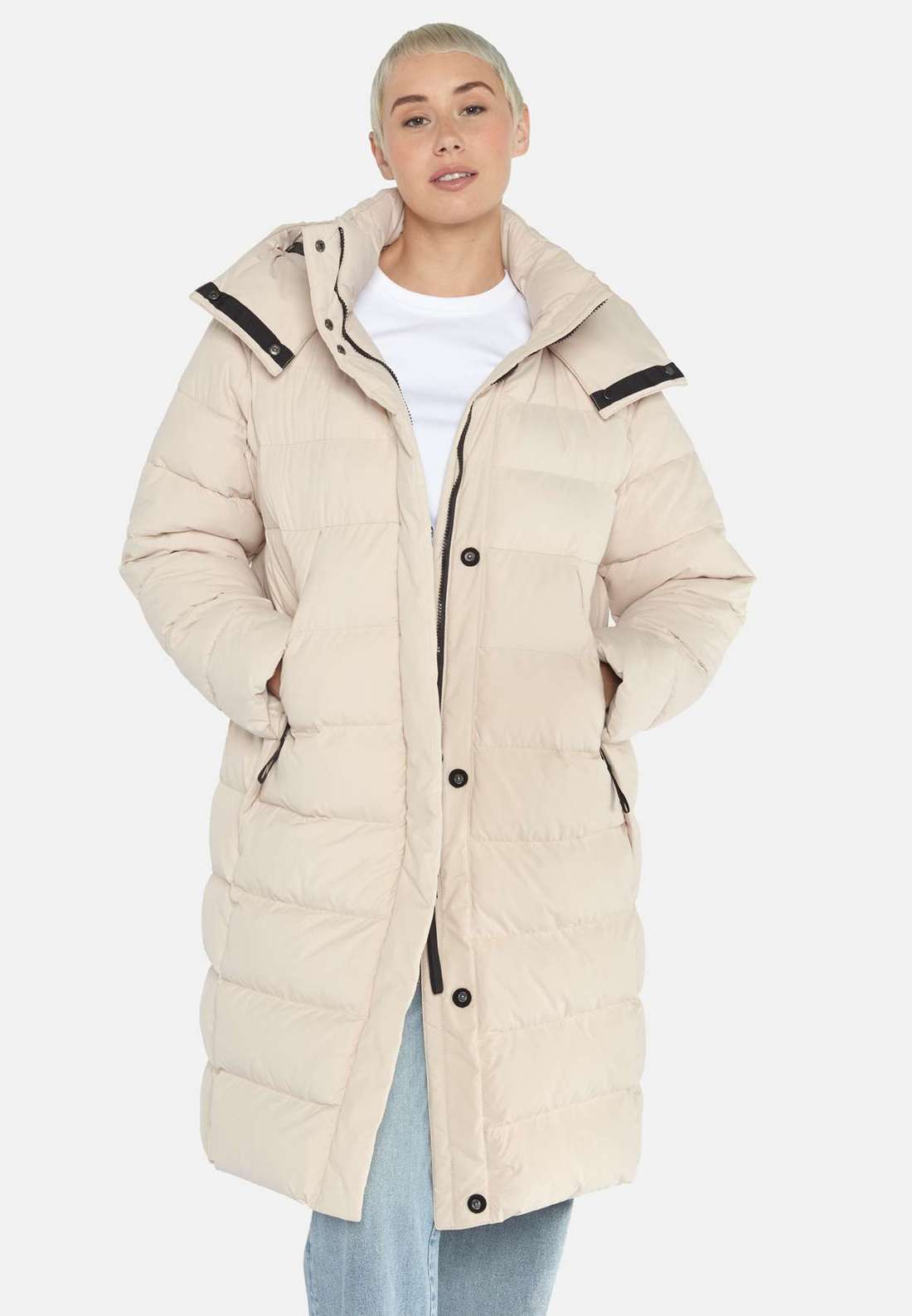 Короткое пальто с капюшоном Stepp Kurzmantel M.thermorefüllung