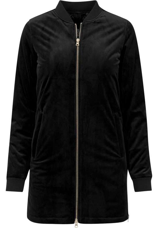 Всепогодная куртка Urban Classics Damen Ladies Long Velvet Jacket