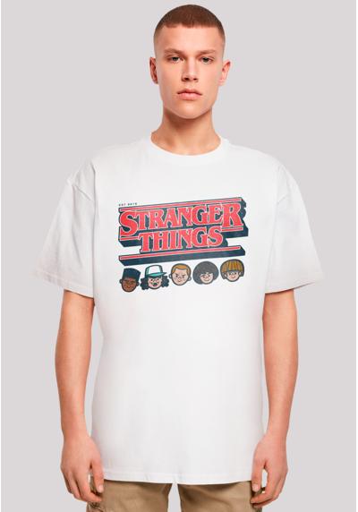 футболка Stranger Things Caricature Logo