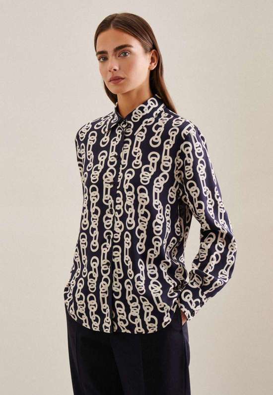 Рубашка-блузка Schwarze Rose